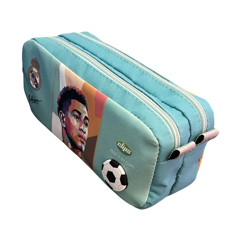 جامدادی کلیپس مدل دوزيپ فوتبالي طرح بلينگام