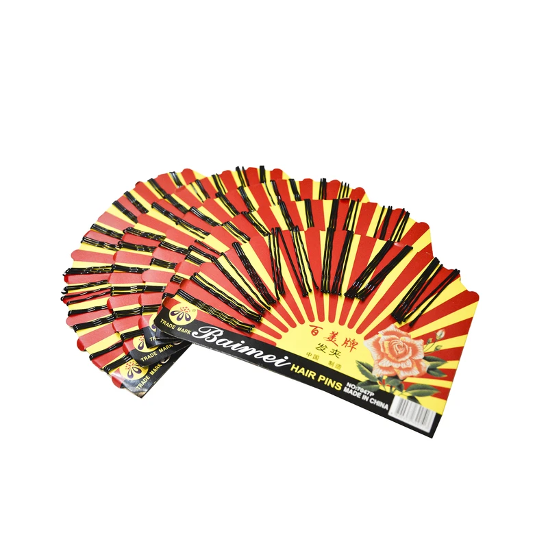 سنجاق مو زنانه مدل ورقه ای بسته 180 عددی