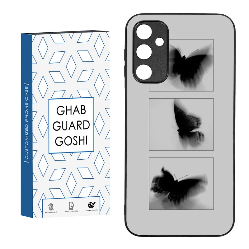کاور قاب گارد گوشی طرح پروانه کد TPU-178 مناسب برای گوشی موبایل سامسونگ  GALAXY A24  