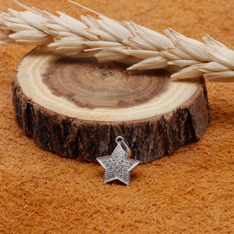 آویز گردنبند نقره زنانه مدل GTA-384 آویز گردنبند نقره زنانه مدل GTA-384