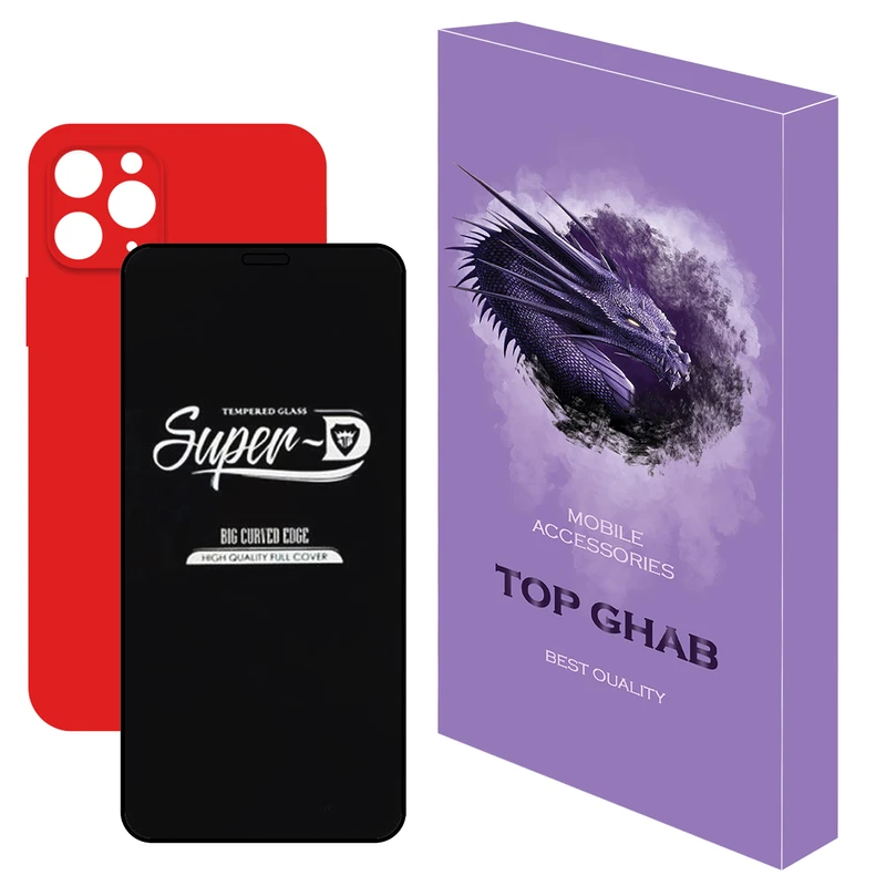 کاور تاپ قاب مدل 2SDL مناسب برای گوشی موبایل اپل  iPhone 11 Pro Max به همراه محافظ صفحه نمایش