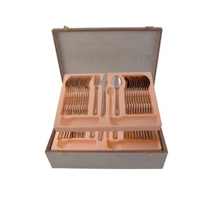 سرویس قاشق و چنگال 54 پارچه ام جی اس مدل SHICAGO(GE)001