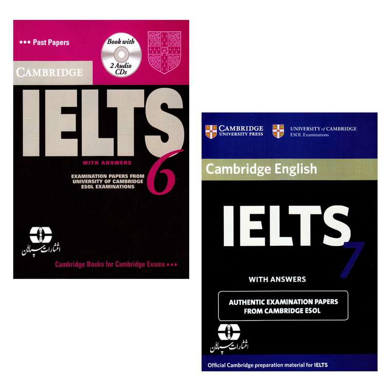 کتاب Cambridge English IELTS اثر جمعی از نویسندگان انتشارات سپاهان جلد 6 و 7