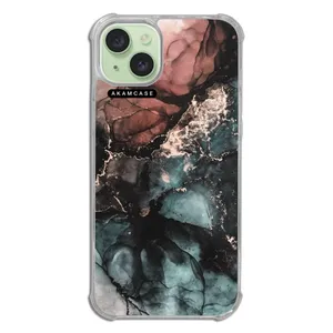 AKAM AMCWTA15PLUS-MARBEL5 Cover For Apple iPhone 15 Plus