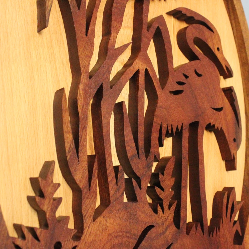 عکس شماره 3 : تابلو معرق کاری مدل بهشت پرندگان