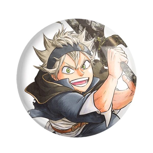 مگنت خندالو طرح آستا انیمه بلک کلاور Black Clover کد 11725