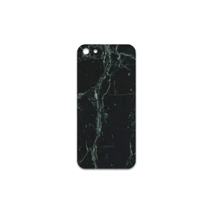 MAHOOT  Graphite-Green-Marble Cover Sticker for apple iPhone 5
