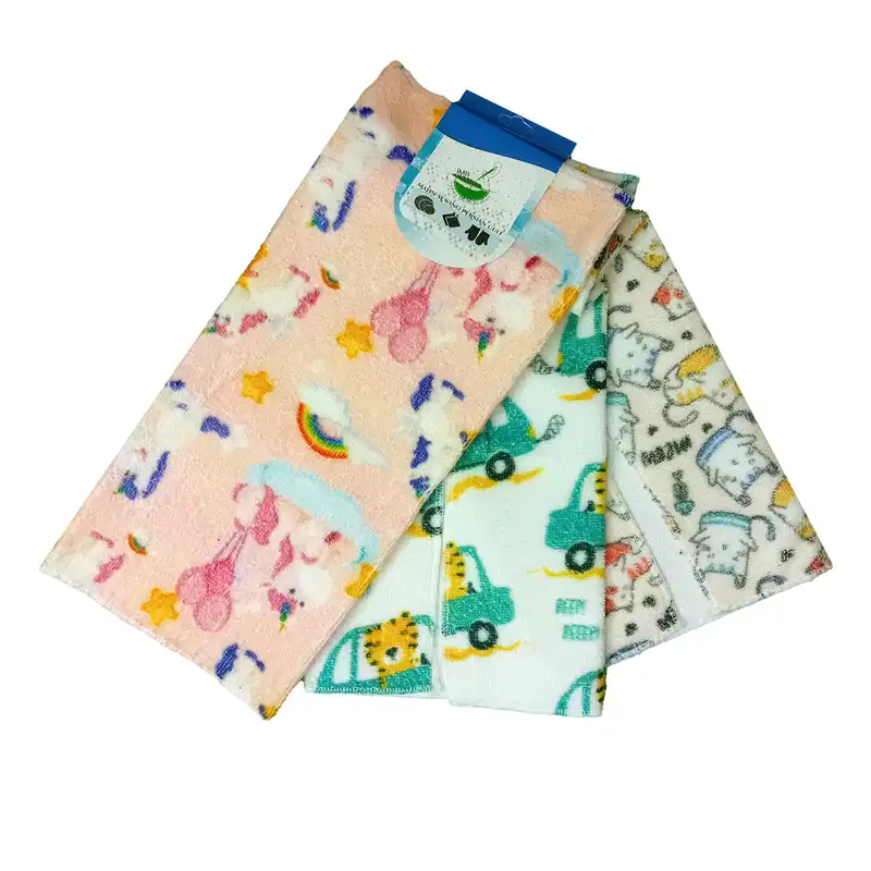 دستمال نظافت آی ام بی مدل عروسکی کد 002 مجموعه سه عددی