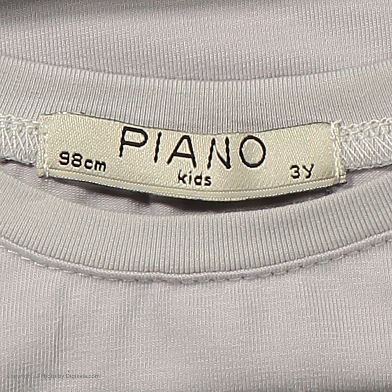 بلوز دخترانه پیانو مدل 1806-90 -  - 4