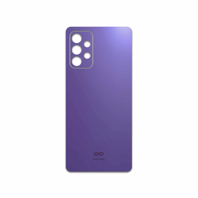 برچسب پوششی ماهوت مدل Matte-BlueBerry مناسب برای گوشی موبایل سامسونگ Galaxy A72