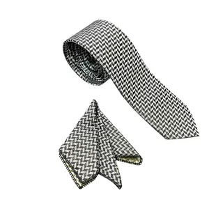 ست کراوات و دستمال جیب مردانه جیان کارلو  کد 94