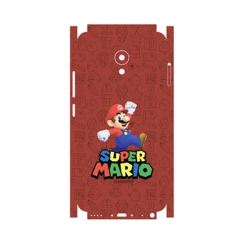 برچسب پوششی ماهوت مدل Super-Mario-Game-FullSkin مناسب برای گوشی موبایل میزو M5