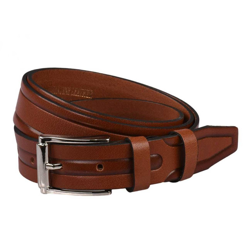 کمربند مردانه پارینه چرم مدل bp15-1  4cm