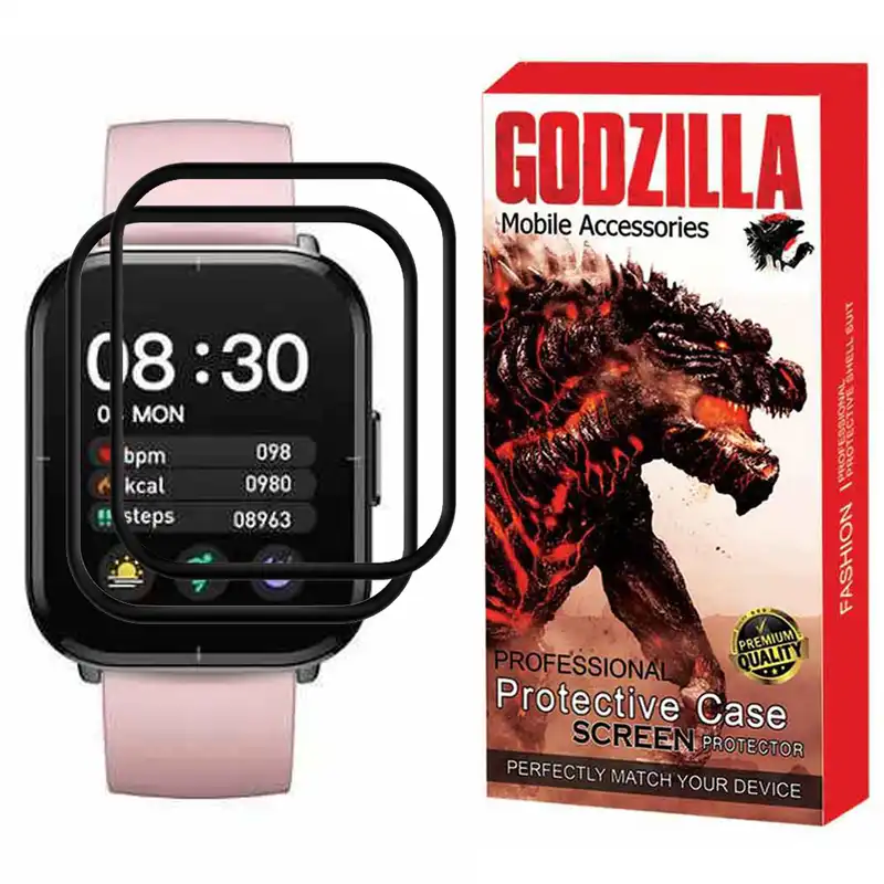 محافظ صفحه نمایش گودزیلا مدل G-PMMA مناسب برای ساعت هوشمند میبرو Color بسته 2 عددی