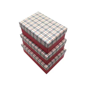 جعبه هدیه مدل چهار خونه کد j200 مجموعه ۳ عددی