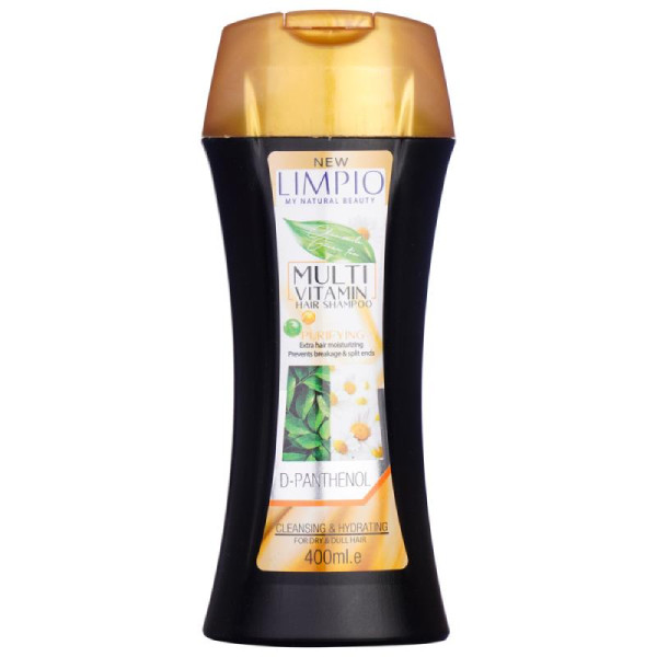 شامپو مو لیمپیو مدل MULTI VITAMIN حجم 400 میلی لیتر