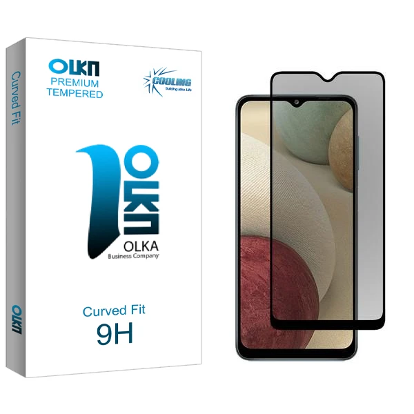 محافظ صفحه نمایش حریم شخصی کولینگ مدل Olka مناسب برای گوشی موبایل سامسونگ Galaxy A12 Nacho