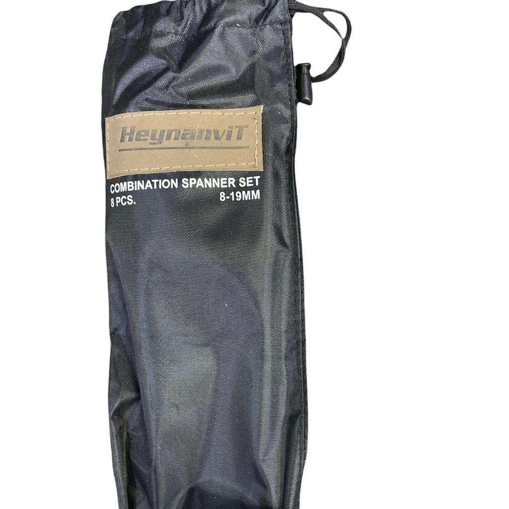 آچار یکسر تخت یکسر رینگی حینانویت کد 08 مجموعه 8 عددی