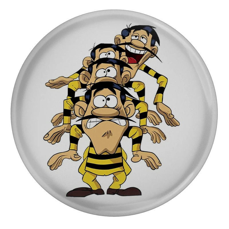 مگنت مدل S13071 طرح کارتون لوک خوش شانس و دالتون ها