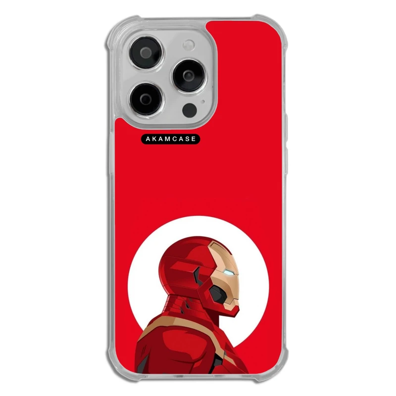 کاور آکام مدل AMC-WTA14PRO-IRON MAN11 مناسب برای گوشی موبایل اپل iPhone 14 Pro