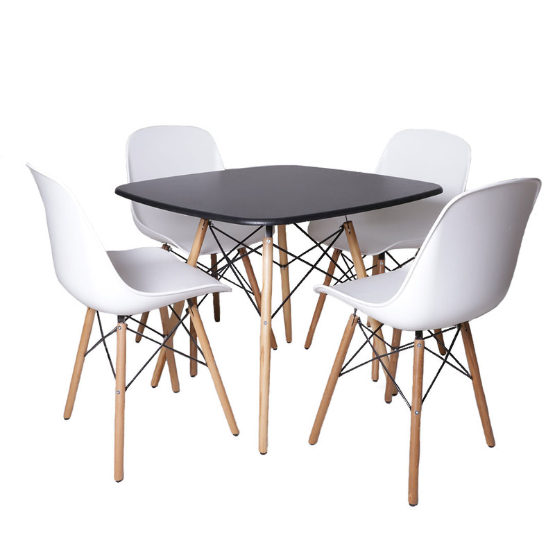 میز و صندلی ناهارخوری 4 نفره مدل مایا کد Fib01