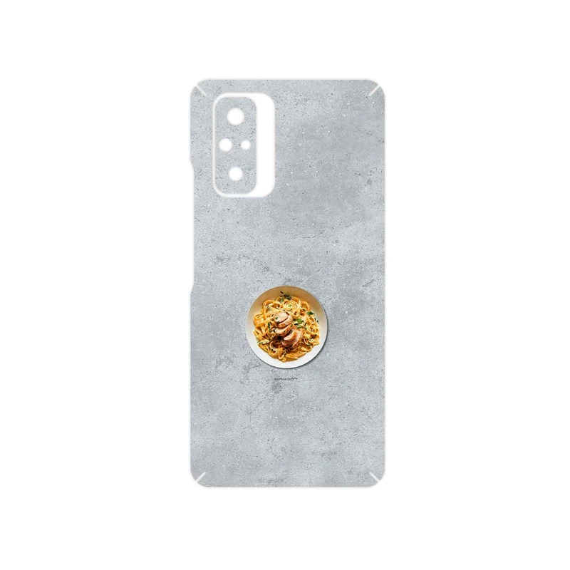 برچسب پوششی ماهوت مدل Pasta مناسب برای گوشی موبایل شیائومی Redmi Note 10 Pro Max