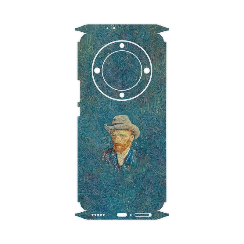 برچسب پوششی ماهوت مدل Self portrait with a gray felt hat-FullSkin مناسب برای گوشی موبایل آنر X9a