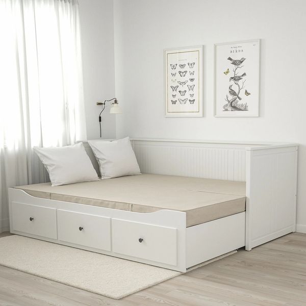 مبل تختخواب شو 3 نفره ایکیا مدل hemnes-vannareid