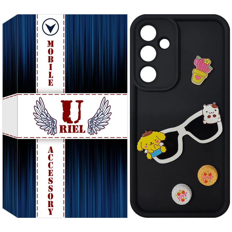 کاور یوریل مدل سولید عروسکی طرح 5 مناسب برای گوشی موبایل سامسونگ Galaxy A35