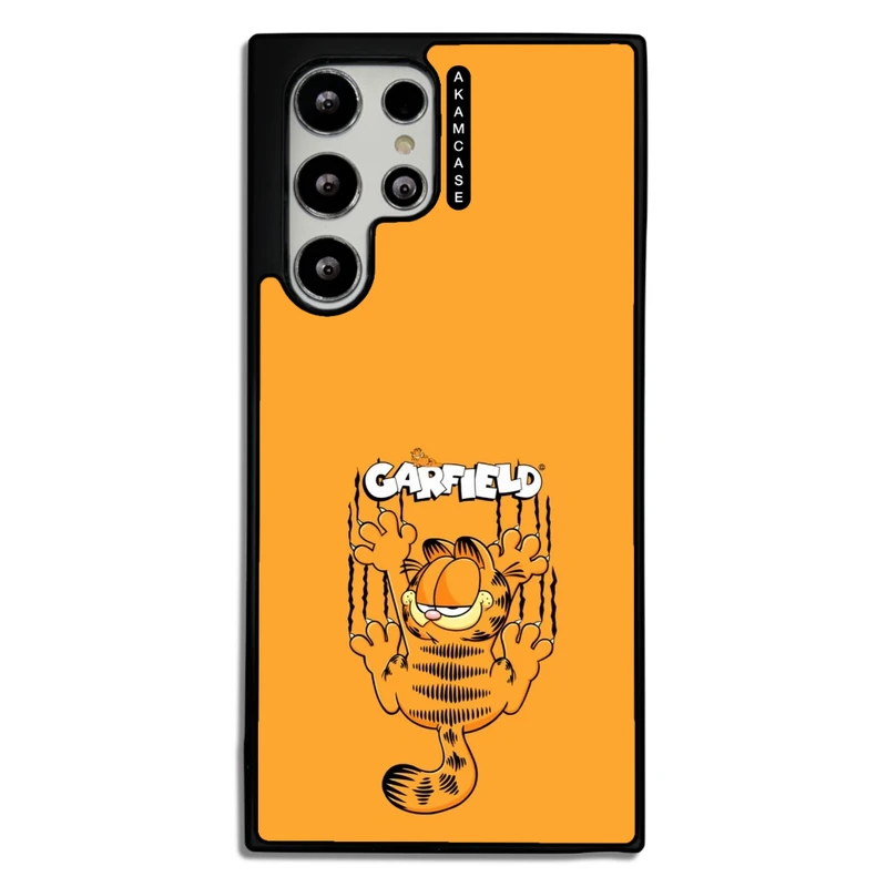 کاور آکام مدل AMC-WSGS22U-GARFIELD10 مناسب برای گوشی موبایل سامسونگ Galaxy S22 Ultra