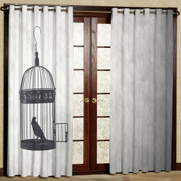 پرده مخمل پانچی کد 6849 ابعاد 280x140 سانتی متر 