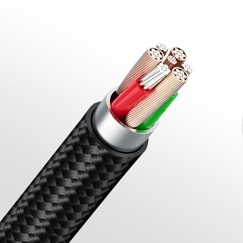 کابل تبدیل USB-C به لایتنینگ تراسمی مدل °90-CA48-11 طول 1متر