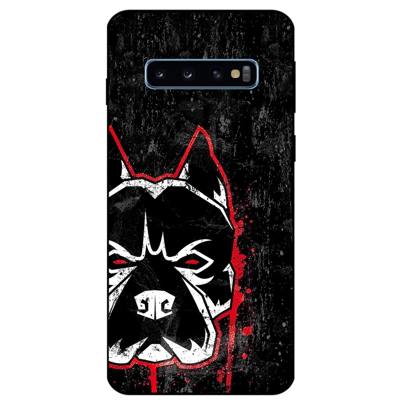 کاور مگافون طرح بولداگ مدل 8162 مناسب برای گوشی موبایل سامسونگ Galaxy S10 Plus      