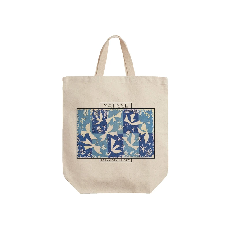 ساک خرید ترمه طراحان ایده مدل پلینزی، آسمان از ماتیس کد art0638-S ساک خرید ترمه طراحان ایده مدل پلینزی، آسمان از ماتیس کد art0638-S