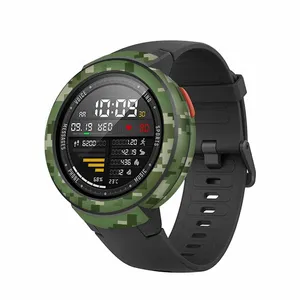MAHOOT Army-Green-Pixel Cover Sticker for Xiaomi Amazfit Verge Smartwatch