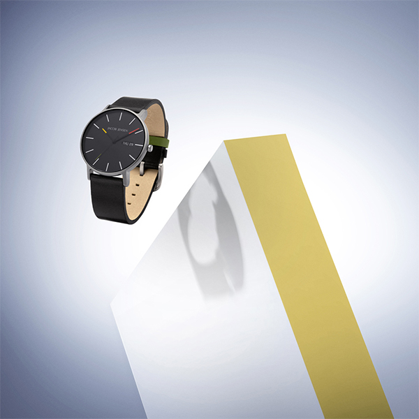ساعت مچی عقربه ای جیکوب جنسن مدل Timeless Nordic 162