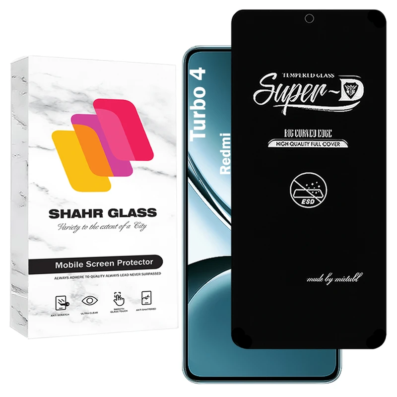 محافظ صفحه نمایش شهر گلس مدل SUPERDNSH مناسب برای گوشی موبایل شیائومی Redmi Turbo 4