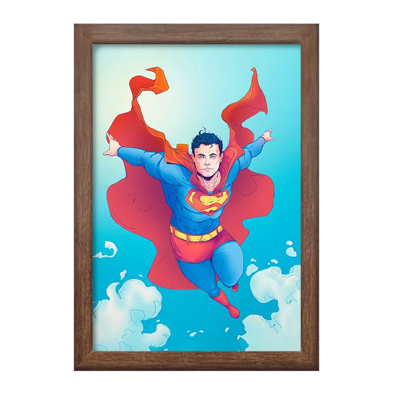 تابلو خندالو طرح سوپرمن (Superman) کد F222
