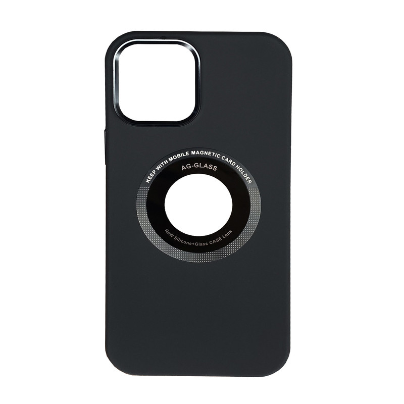 کاور مدل SILICONE AG-Meta مناسب برای گوشی موبایل اپل IPHONE 12 PRO MAX