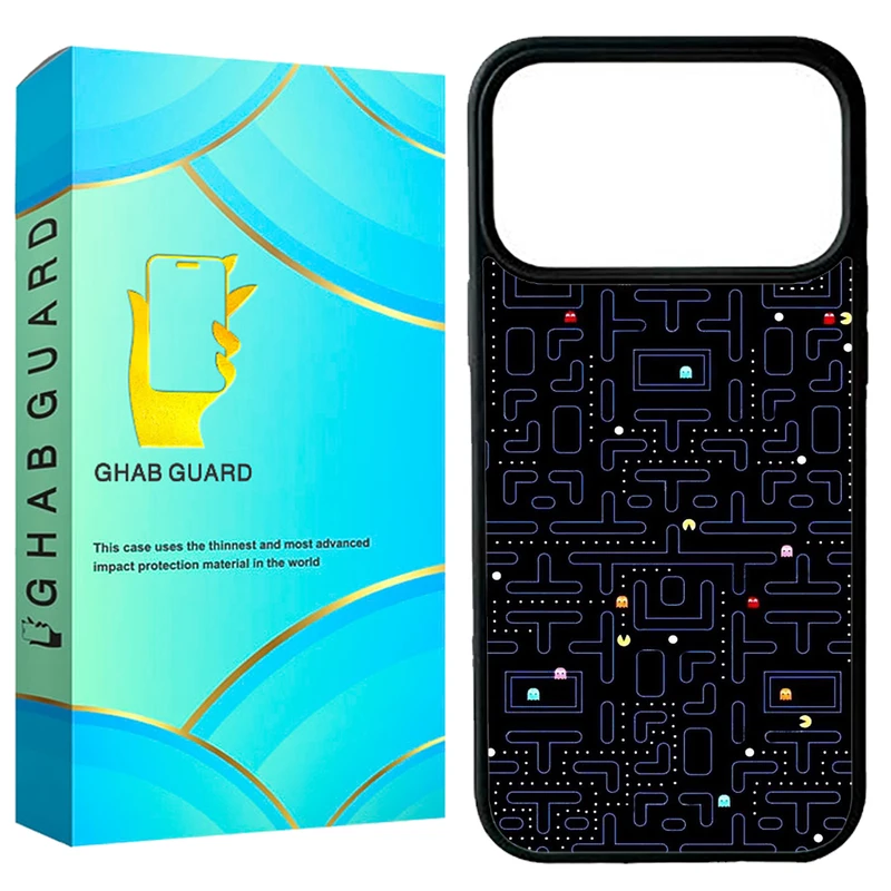 کاور قاب گارد طرح پکمن مدل G17PM مناسب برای گوشی موبایل اپل iPhone 17 Pro Max