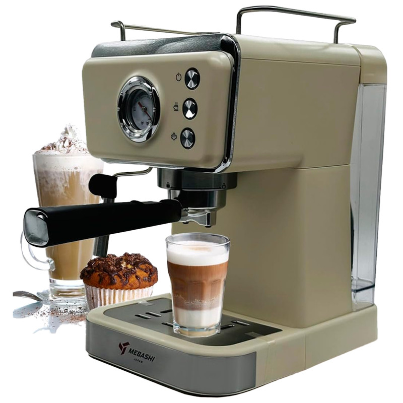 اسپرسو ساز 1500 میلی‌لیتر مباشی مدل ME-ECM2105