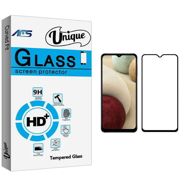 محافظ صفحه نمایش ای اف اس مدل Unique Glass مناسب برای گوشی موبایل سامسونگ Galaxy A12