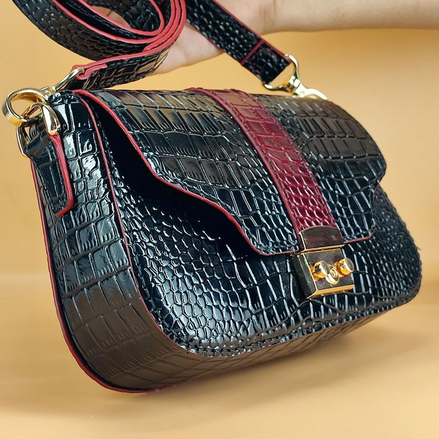 کیف دوشی زنانه خانه چرم آنا مدل 25302 -  - 5