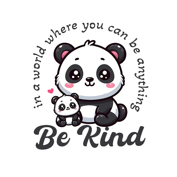  استیکر پارچه و لباس پاد آفرین طرح پاندا کد 4470