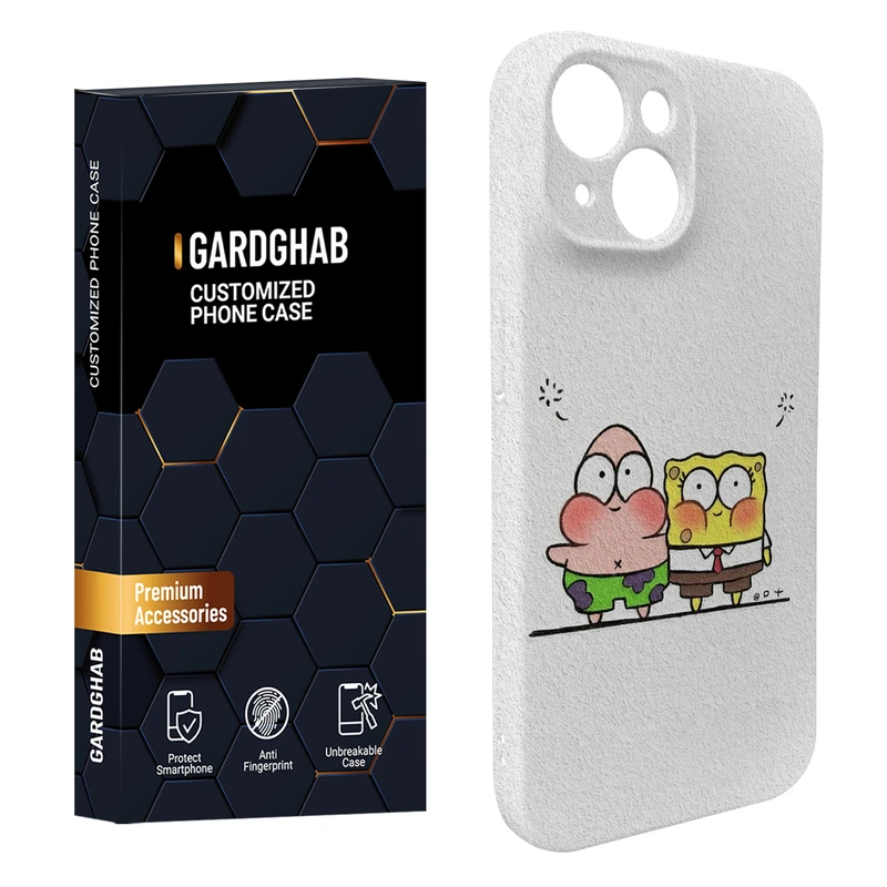 کاور گاردقاب مدل فانتزی مناسب برای گوشی موبایل اپل iPhone15 plus