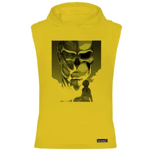 تاپ کلاه دار مردانه 27 مدل Attack on titan کد KV139