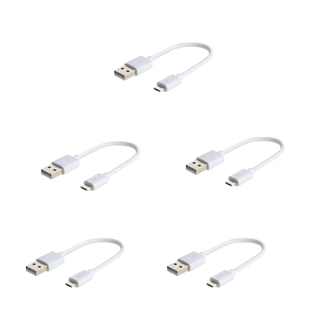 کابل تبدیل USB به microUSB مدل ERNO طول 0.2 متر