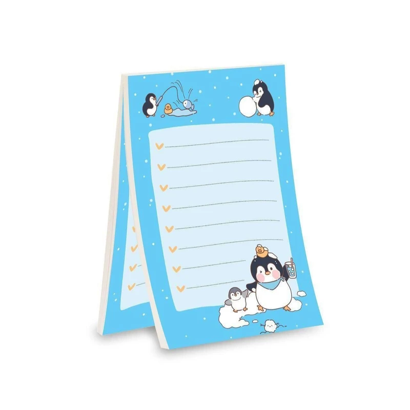 کاغذ یادداشت مدل پنگوئن سایز ۱۱*۱۷ سانتی متر