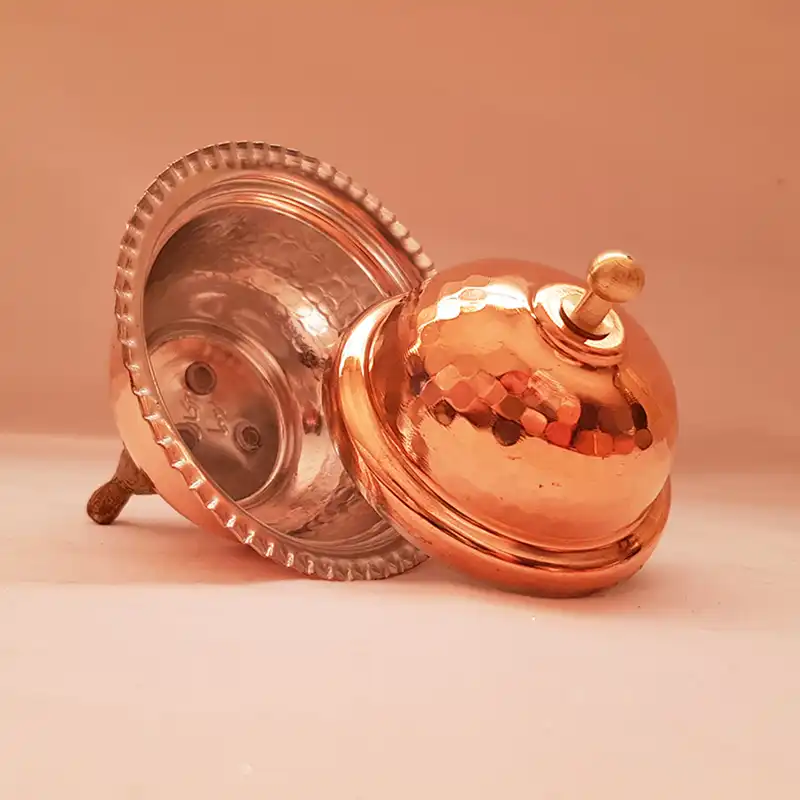 قندان مسی مدل 80