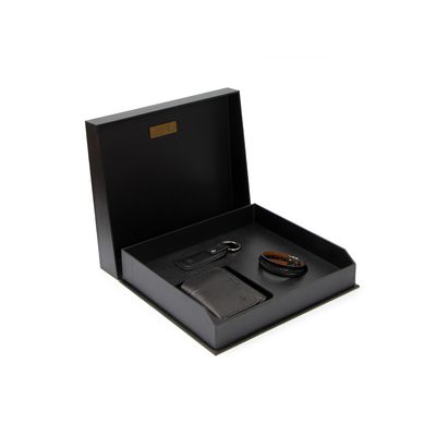 ست هدیه مردانه چرم عطارد مدل چرم طبیعی کد A120